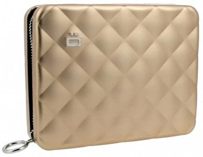 Portatarjetas de visita de aluminio Ogon Designs PASAPORTE ACOLCHADO RFID hecho en Francia  Foto 1 de 4