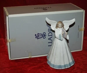 LLADRO Porcelain HEAVENLY HARPIST #5830 New In Original Box! Made in Spain - Picture 1 of 9