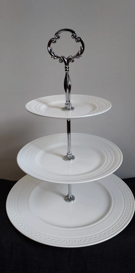 Wedgwood Intaglio 3-Tiered Serving Tray - Image 1 of 1