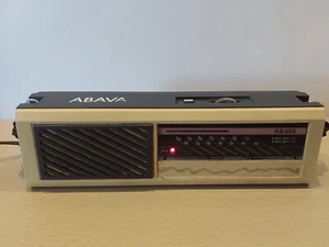 Soviet portable Radio Receiver Transistor ABAVA. USSR Original Vintage - Picture 1 of 23