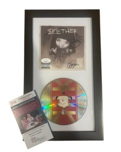 SÄTHERFUND SCHÖNHEIT IN NEGATIVEN RÄUMEN SIGNIERT DISPLAY GERAHMT CD JSA B - Bild 1 von 1