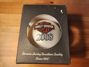 Harley-Davidson Collector Christmas Ornament Holiday Ball 2008 Edition - Bild 1 von 7