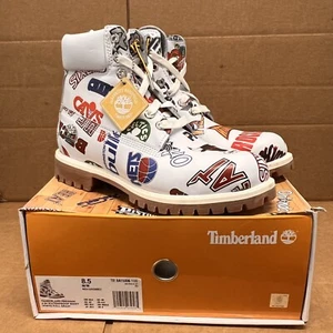 Timberland x Hardwood Classic NBA "East Meets West” 6in Boots - Mens US Size 8.5 - Picture 1 of 15