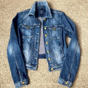 Guess Denim Jacket Womens Size Small - Picture 1 of 11