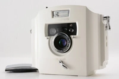 [Mint] OLYMPUS Ecru Limited White Point & Shoot 35mm Film Camera From Japan - Image 1 of 4