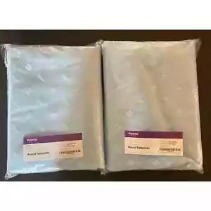 Two Baby blue Palette Round Tablecloth (BRAND NEW, sealed!) - Picture 1 of 4
