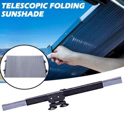 Автомобильные солнцезащитные козырьки на заднее стекло выдвижные шторы на лобовое стекло складные аксессуары - Изображение 1 из 4