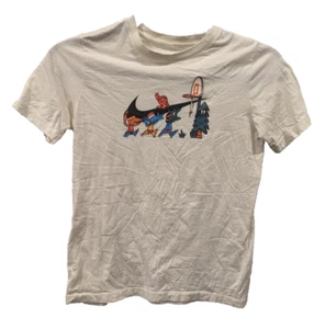 Nike Retro Graphic T-Shirt, Kids XL Cream, Retro 90's, Streetwear, Nostalgia - Picture 1 of 8