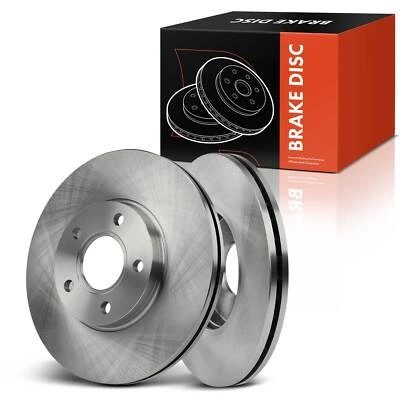 2 个前左右盘式制动转子适用于福特 Transit Connect 2010 - 2013 — 第 1/4 张图片