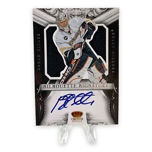 Jonas Hiller 2012-13 Rookie Anthology Crown Royale Silhouette Signatures 38 Auto