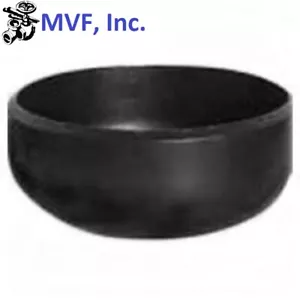 8" Schedule 40 (STD) Butt-Weld Pipe Cap WPB Carbon Steel Weld Fitting B061601 - Picture 1 of 3