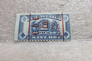 1940 U.S. MNH PLAYING CARD PRECANCEL: CONSOLIDATED DOUGHERTY SCOTT #RF27 - #3 - Picture 1 of 1
