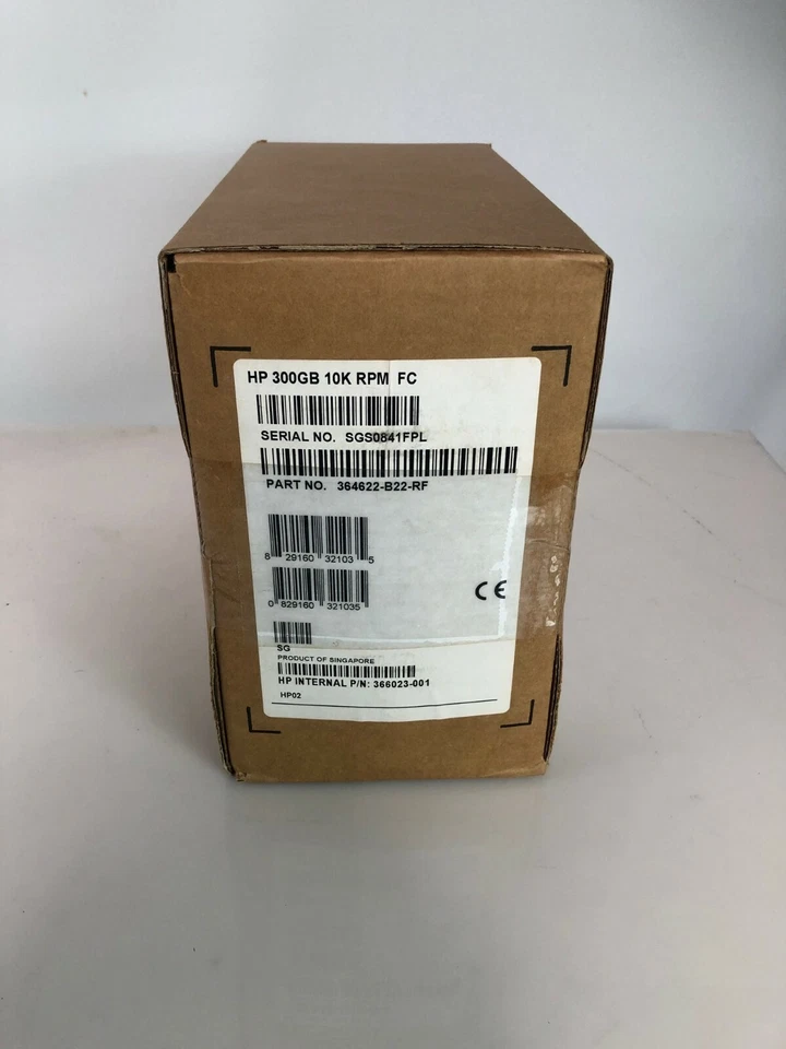 hp 364622-B22 366023-001 366023-002 300gb 10k  3.5" fibre channel hard drive  - Image 1 of 2