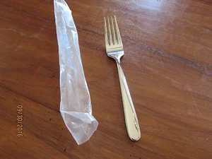 7" neue Gabel Oneida Aintree silber polierte Oberfläche 18/10 einfach klassisch  - Bild 1 von 6