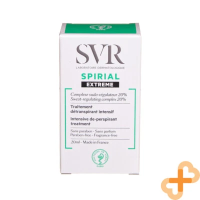 SVR Spirial Extreme Intensive De-Perspirant Treatment Sensitive Skin 20ml - Image 1 of 4