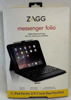 Zagg ID8BSF-BB0 Folio Case for Apple iPad Pro 9.7" - Image 1 of 4
