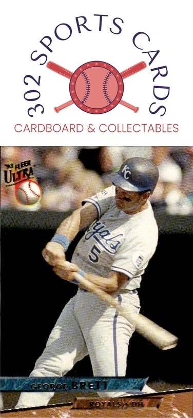 1993 Ultra #206 George Brett - Image 1 of 2