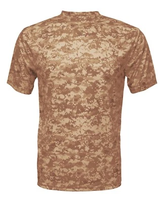 Спортивная одежда цифровой камуфляж производительность футболка унисекс защита от ультрафиолета - Изображение 1 из 4