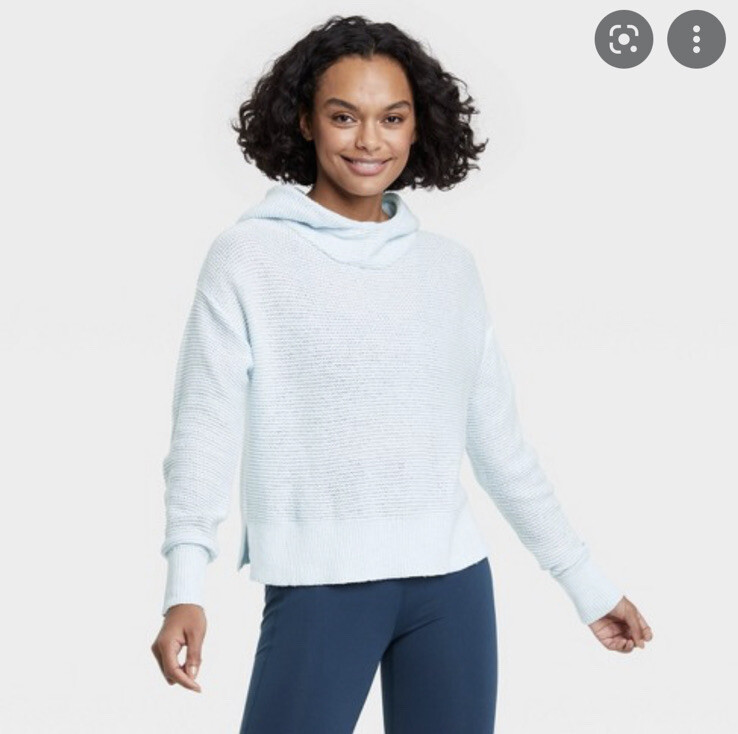 all in motion women's hooded Knit 