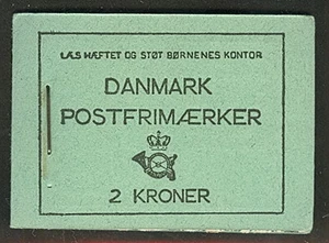 Folleto DENMARK (H22b) 2kr, CUBIERTA VERDE, EN MUY BUEN ESTADO, H# 51, - Imagen 1 de 1