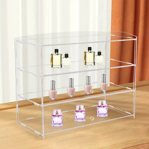 3 Layer Pastry Display Cabinet Retail Display Counter Case Acrylic Display Shelf - Picture 1 of 15