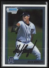 2010 Bowman Draft Picks #BDPP2 Alex Burgos Chrome Prospects     Card