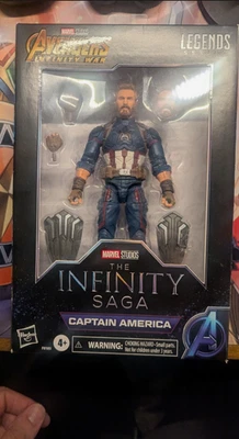 漫威传奇无限传奇美国队长可动人偶 - 完整 — 第 1/4 张图片