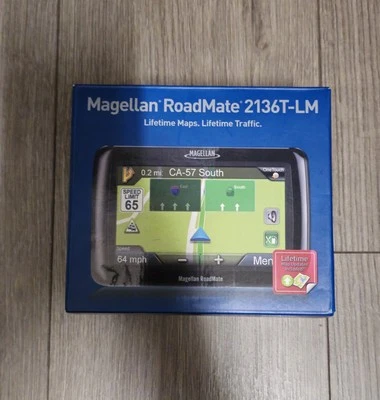 Magellan RoadMate 2136T-LM Automotive GPS Receiver New Sealed - Image 1 of 2