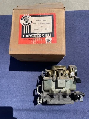 1950 1951 Buick 70 Roadmaster NOS   1-1/4”  2BBL Carter Carburetor #883S - Image 1 of 4