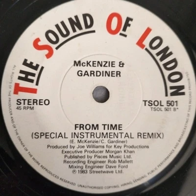Rare 7' funk McKenzie And Gardiner From Time  - Photo 1/3