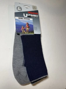 VTG Wigwam Ultimax Performance L.L. Bean Socks Men’s Size XL 13-15 Gray Navy USA - Picture 1 of 8