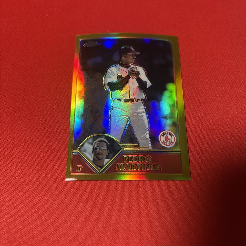 2003 Topps Chrome - Pedro Martinez #283 Gold Refractor /449 - Image 1 of 4