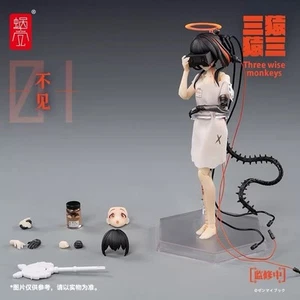 Snail Shell Three Wise Monkeys 01 See No Evil 1/12 Scale Action Figure USA - Picture 1 of 7