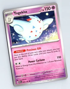 Togekiss - Llamas de obsidiana - Exclusivas de baraja - Imagen 1 de 2