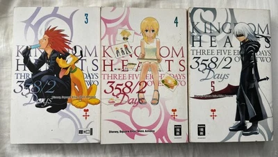 German Kingdom Hearts 358/2 Days Vol 3-5 Manga Disney Square Enix Shiro Amano - Image 1 of 2