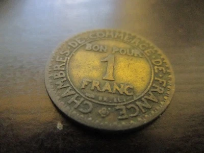Francia 1923 1 FRANC Foto 1 de 2