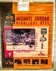 1997-98 Upper Deck Michael Jordan Highlight Reel Taking | #3 Finals Strike - Picture 1 of 3