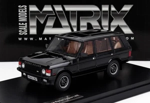 Matrix Scale Models 1/43 Land Rover Range Rover Vogue LSE 1992 Blue MX41208-033 - Picture 1 of 6