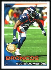 2010 Topps #357 Elvis Dumervil Denver Broncos - Picture 1 of 2