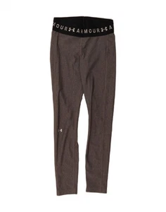 UNDER ARMOUR Womens Graphic Leggings UK 12 Medium Grey Polyester DN29 - Picture 1 of 3