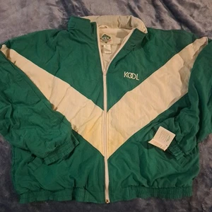 Neu mit Etikett Kool Zigaretten Jacke Herren XL Vintage Track Warmup Beschreibung lesen  - Bild 1 von 11
