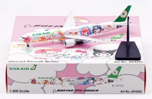 Aviation 400 1:400 Eva Air B777-300(ER) “Hello Kitty – Besties Jet” B-16722 - Picture 1 of 16