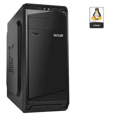 PC de bureau personnalisé Intel Core i7 3770 8 Go RAM 128 Go SSD tour noire - Photo 1/4