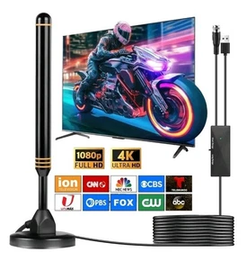 TV Antenna Indoor Antenna for Smart TV for Long Range Reception and All Smart... - Picture 1 of 6