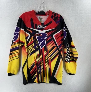 Thor Motocross Shirt Womens Size M Vtg - Bild 1 von 13