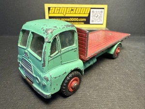 1947-52 Dinky Toys - 512 GUY FLAT TRUCK FLATBED LORRY - Green/Red - No Box - Picture 1 of 10