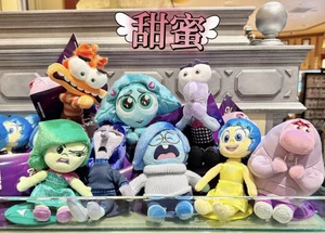 2025 Disney Inside Out 2 Joy Sadness Disgust Fear Ennui Plush Toys Dolls Pendant - Picture 1 of 26
