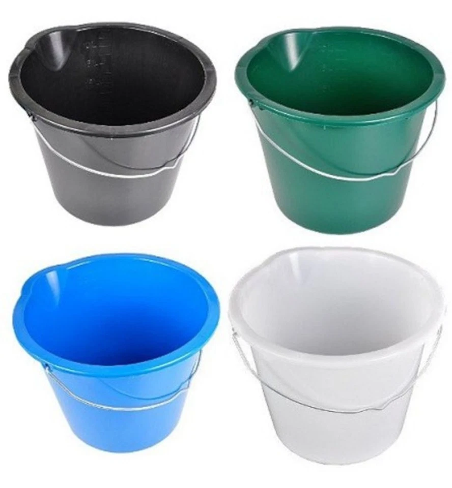 12 Liter Eimer versch. Farben Wassereimer Wischeimer Farbeimer Universaleimer  - Bild 1 von 1