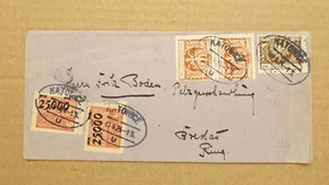 Estampillas de Polonia cubierta de carta Katowice a Wrocław (Breslau) sello alto CV #A1868 - Imagen 1 de 2