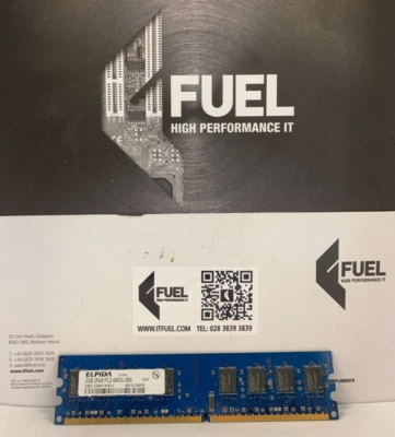 Elpida  2GB DDR3 ram memory module PC3-6400   -  EBE21UE8AFFA - Image 1 of 3